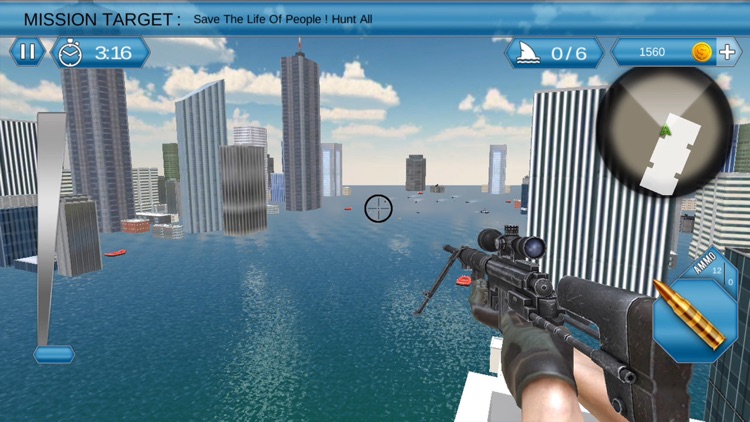 Attack Shark Hunter Ocean City screenshot-4