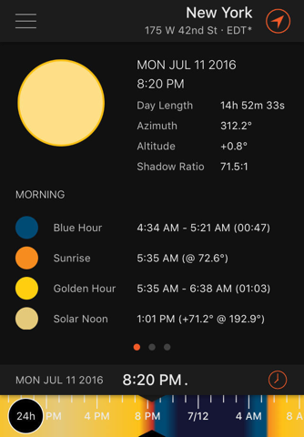 Sun Surveyor Lite screenshot 2