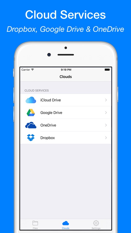 Cloud Video Player for Clouds