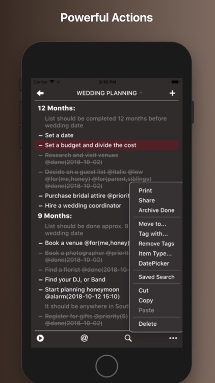 Taskmator - TaskPaper Client screenshot-5