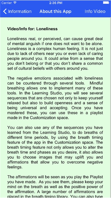 Loneliness Yoga Activity screenshot-4