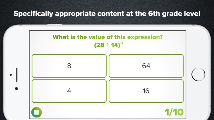 6th Grade Math Practice screenshot-0