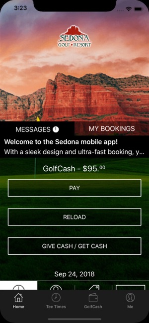 Sedona Golf Resort Tee Times(圖1)-速報App