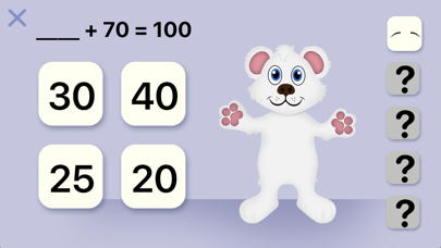 Teddy Bear Math - Add to 100 screenshot 3