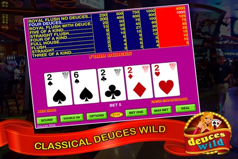 Deuces Wild - Casino Style screenshot 2