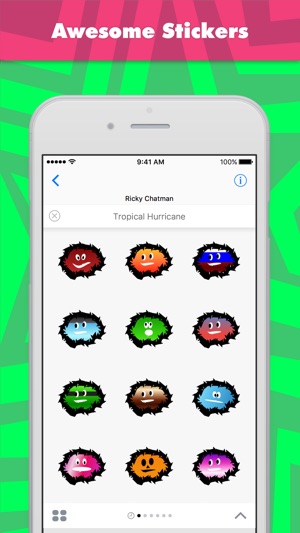 Tropical Hurricane stickers(圖1)-速報App