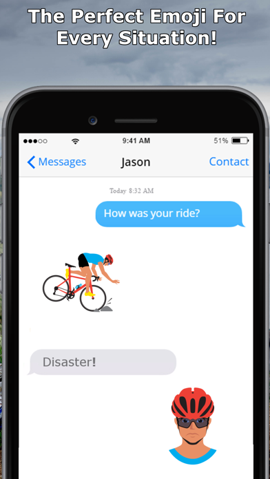 How to cancel & delete CyclEmoji - Cycling Emojis from iphone & ipad 4