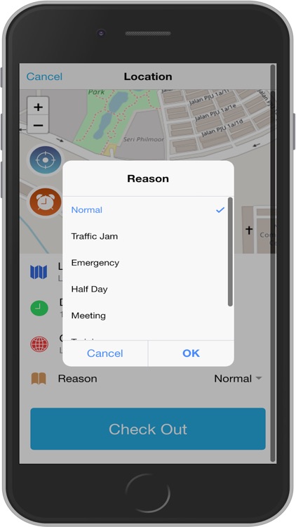 Prasarana Staff Attendance