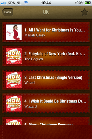 Xmas Top 100 Hits screenshot 2