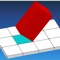 Swipe the screen to roll the block onto the red target square, use teleporters and gates to try and reach the goal