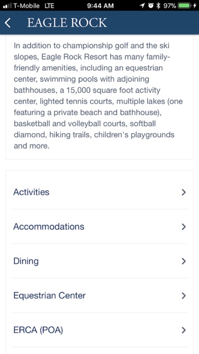 Eagle Rock Resort screenshot 2