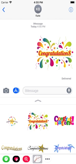 Congratulations Stickers 2018(圖3)-速報App