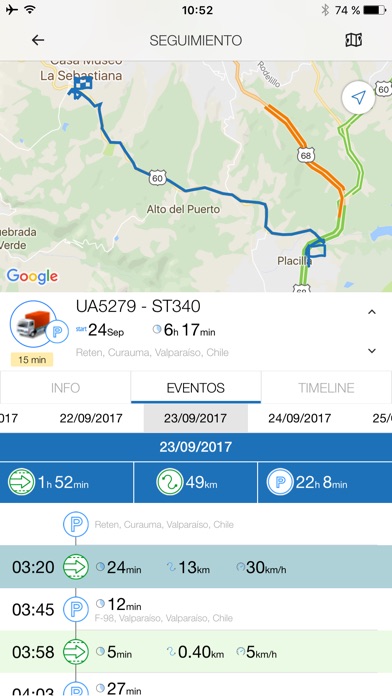 Techpa GPS screenshot 3