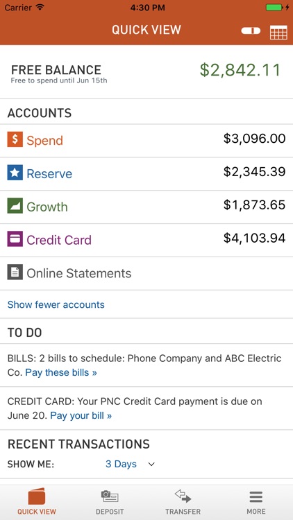 pnc virtual wallet fees