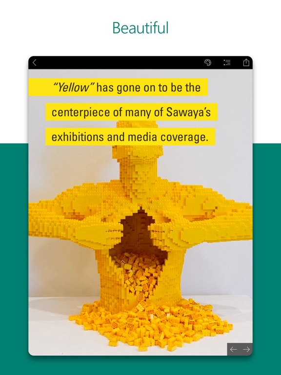 Microsoft Sway Screenshot