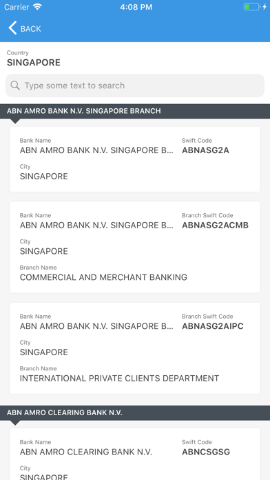 How to cancel & delete Bank SWIFT/BIC from iphone & ipad 2