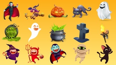 Halloween Party Stickers Emoji screenshot 2