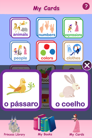 Princesses Learn Portuguese screenshot 4