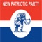 We are the New Patriotic Party (NPP), a liberal democratic political party which was registered on 28 July 1992