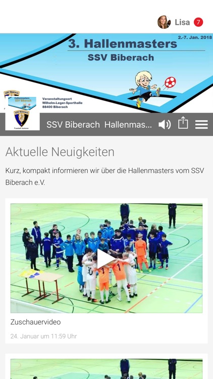 SSV Biberach Hallenmasters