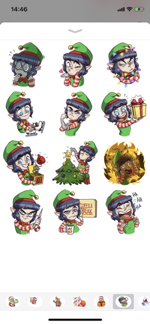 Christmas Santa Funny Sticker(圖1)-速報App