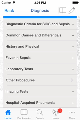 Sepsis Clinical Guide screenshot 2