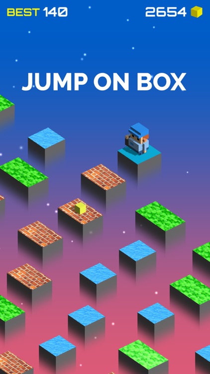 Jump On Box - Fun Sky Jumpman screenshot-0