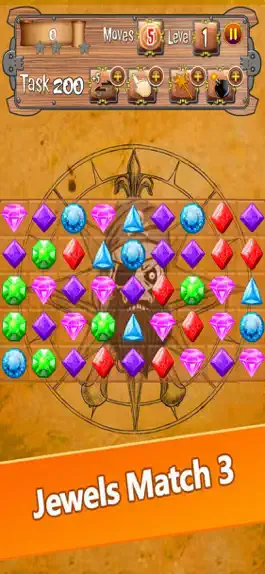 Game screenshot Cleopatra Gems Match3 mod apk