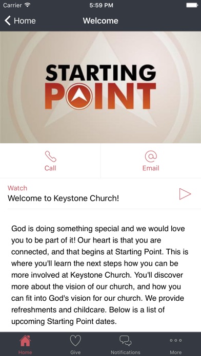 Keystone Church - TX screenshot 2