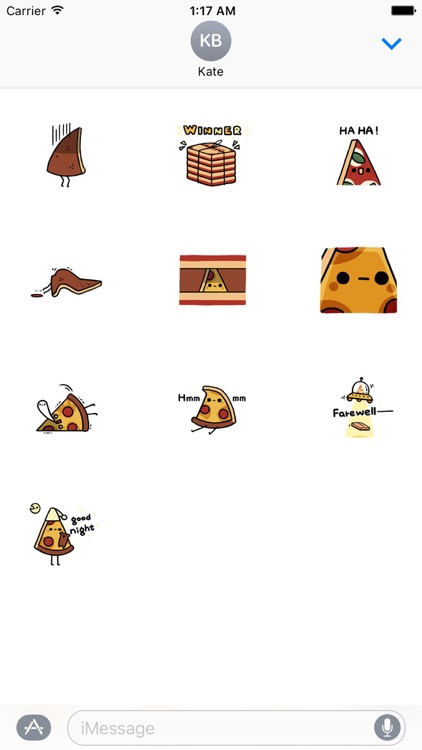 Pizza Emoji Sticker Packs