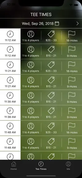Game screenshot Evergreen Golf Tee Times hack