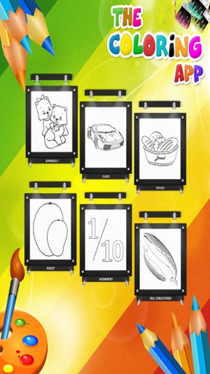 Coloring Book Learn Colors(圖2)-速報App