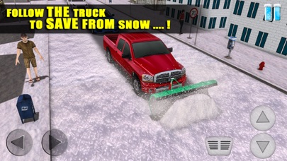 Snow Plow Truck Excavator Sim screenshot 3