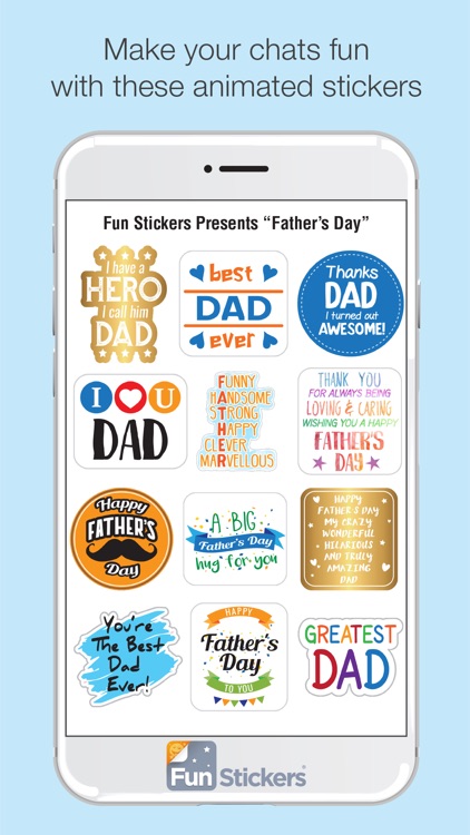 Father's Day iSticker
