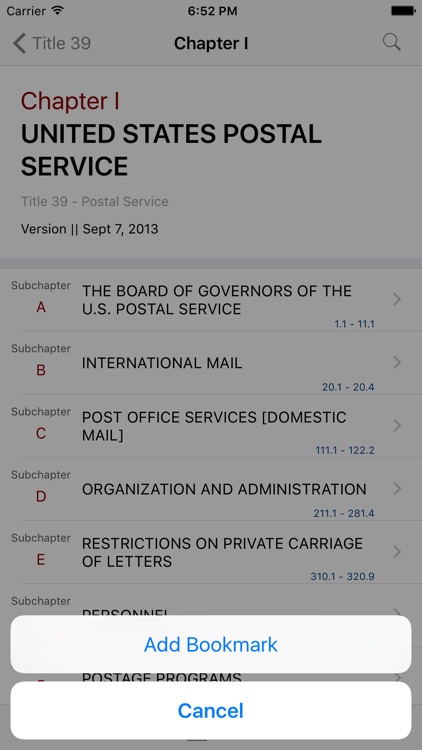 39 CFR - Postal Service (LawStack Series)