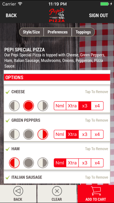 How to cancel & delete Pepi’s Pizza from iphone & ipad 4