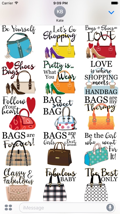 Handbag Design Stickers screenshot-3