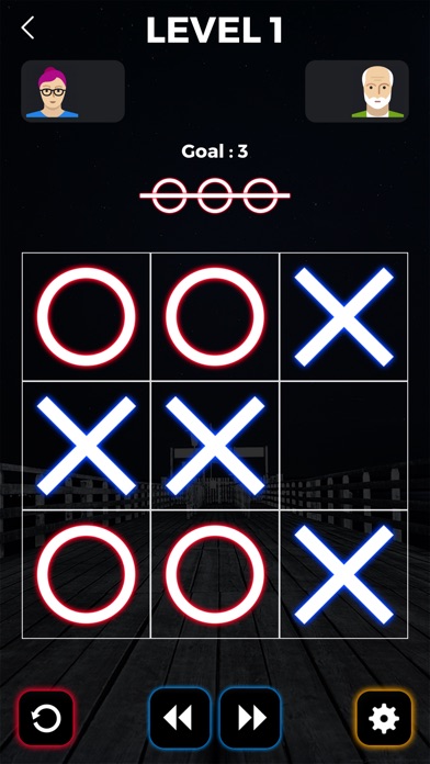 Tic Tac Toe Glowing screenshot 3