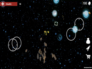 Asteroid Shot, game for IOS