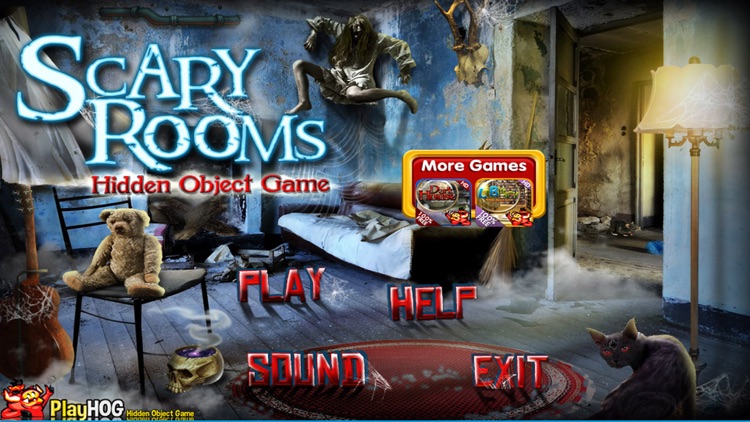 Scary Rooms Hidden Object Game screenshot-3