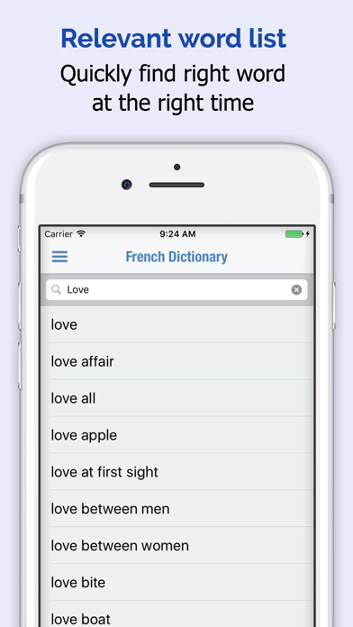 フランス語辞書 + screenshot1