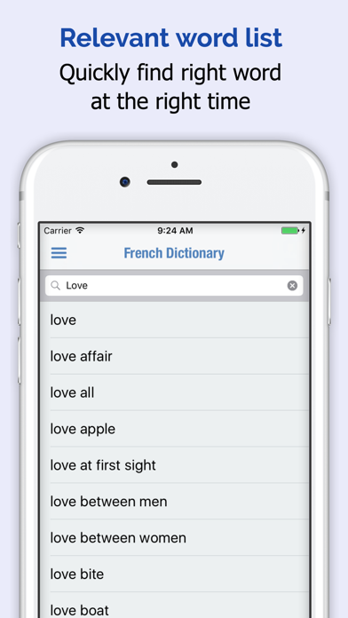 How to cancel & delete French Dictionary + from iphone & ipad 2