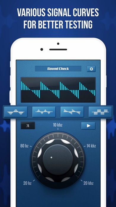 Sound Check - Signal Generator screenshot 3