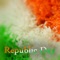 Here are collection of wallpapers, It's specially for Republic day 26th January, Here are Orange, White and Green colors wallpaper of Indian flag