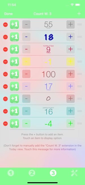 Count Widget(圖4)-速報App