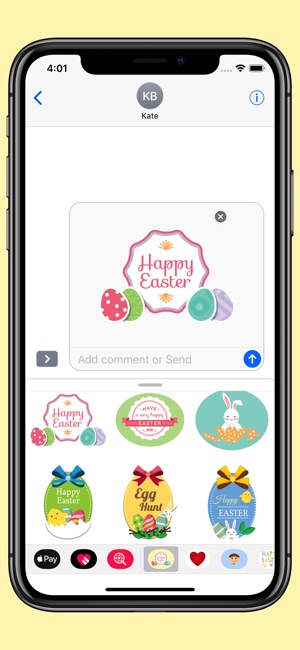 Easter - Happy Stickers pack(圖4)-速報App