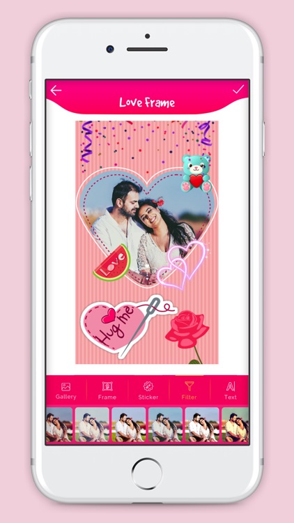 Cute Love Photo Frame screenshot-3