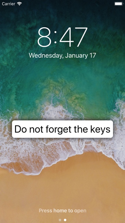 Screen Notes: for lock screen screenshot-0