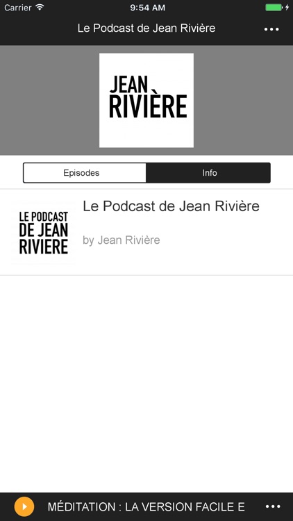 Le Podcast de Jean Rivière