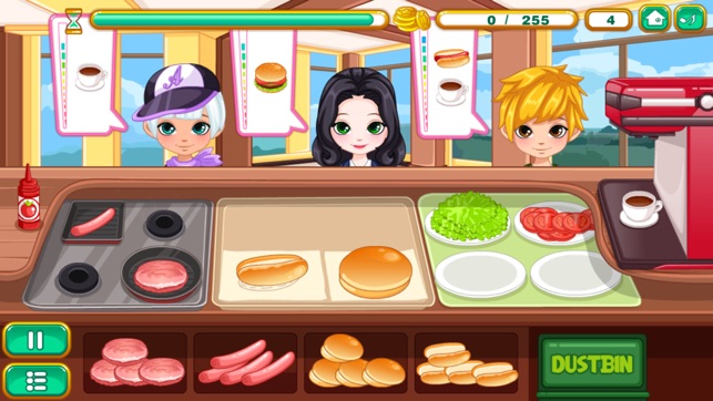 Burger Hotdog  Fever - Restaurant Simulation Game(圖3)-速報App